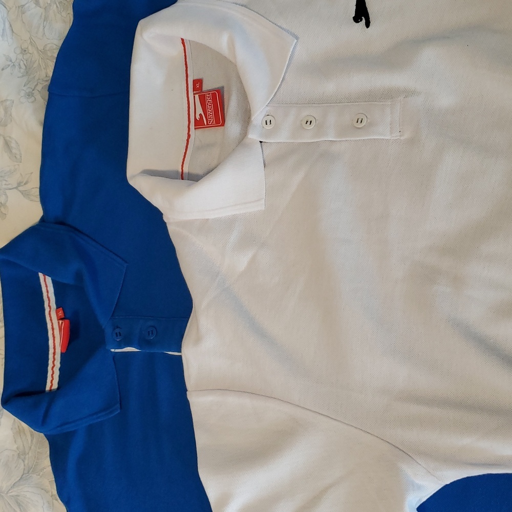 Bundle of 5 Men's Polo shirts XL Eddie Bauer Slazenger IZOD